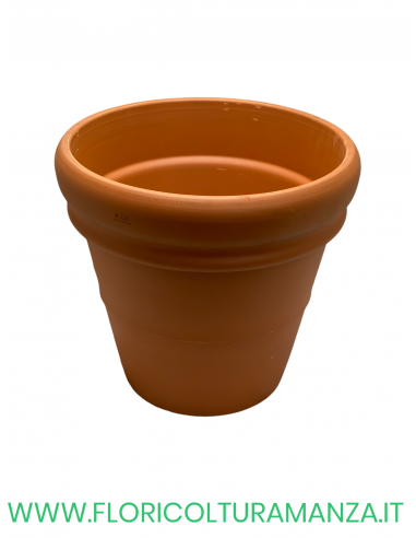 VASO COTTO DOPPIO BORDO CM 35