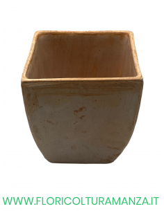 VASO COTTO LISCIO CM 25X25X30