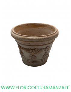 VASO COTTO LIBERTY FESTONATO CM 15
