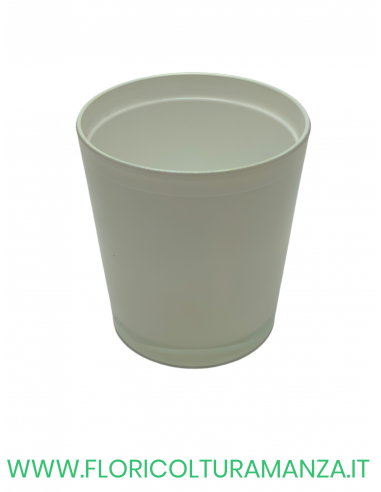 VASO TONDO IN VETRO COLORATO