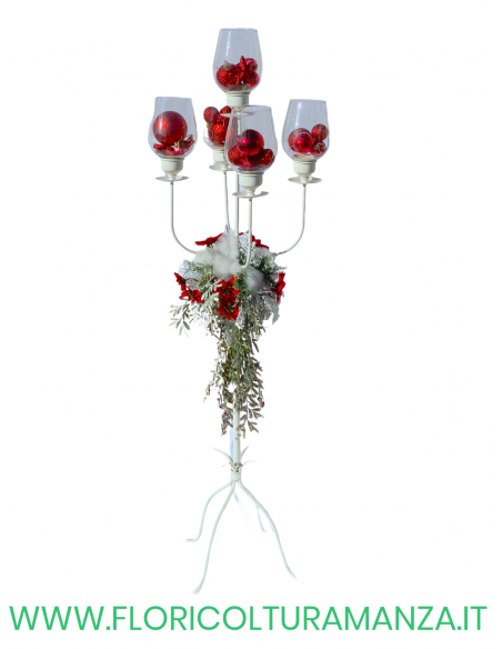 CANDELABRO IN VETRO