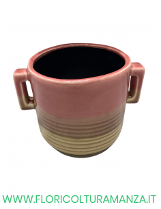 TAZZA IN CERAMICA ROSA