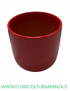 VASO TONDO IN CERAMICA LISCIO