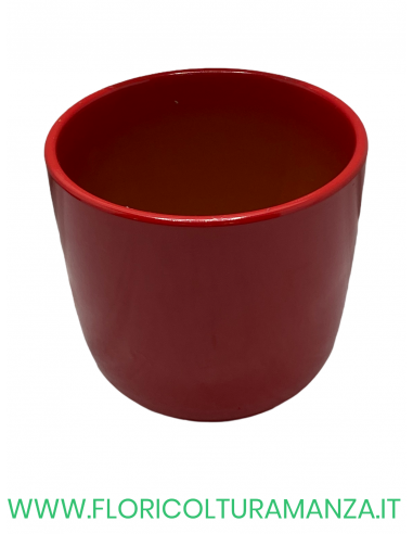 VASO TONDO IN CERAMICA LISCIO