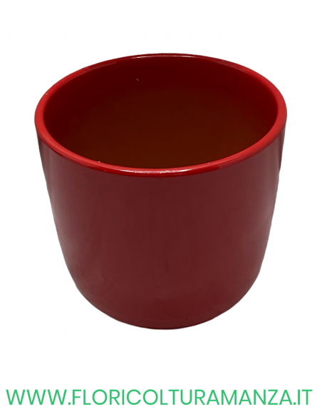 VASO TONDO IN CERAMICA LISCIO