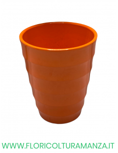 VASO CONICO IN CERAMICA VELATO 2