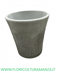 VASO CONICO IN CERAMICA ROSA