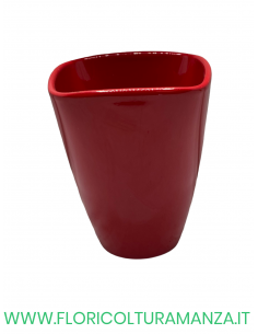 VASO CONICO IN CERAMICA COLORATO