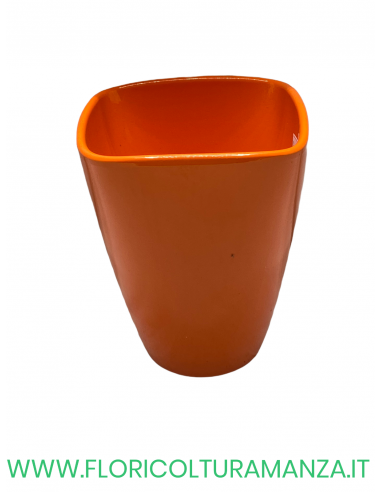 VASO CONICO IN CERAMICA COLORATO