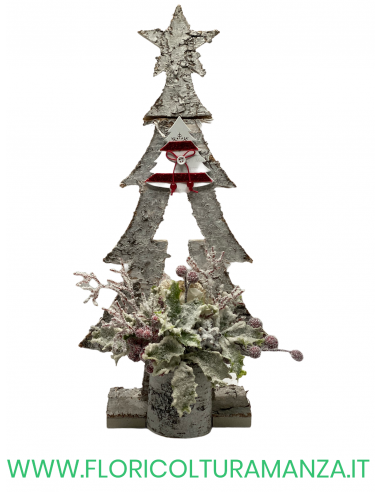ALBERO DI NATALE  IN LEGNO