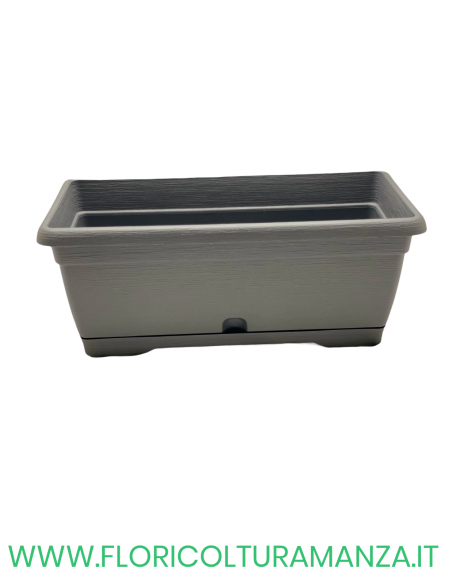ECO FIORIERA SPAZZOLATA CM 40