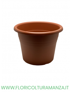 VASO CILINDRICO CM 30 CON SOTTOVASO