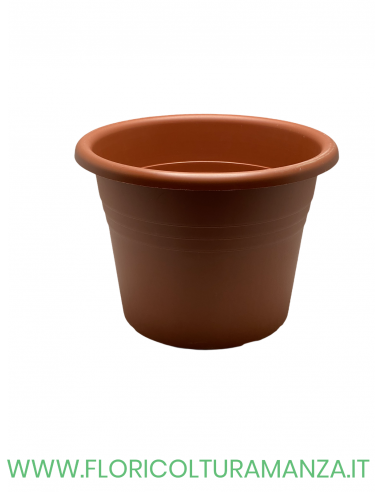 VASO CILINDRICO CM 30 CON SOTTOVASO