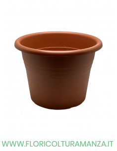 VASO CILINDRICO CM 35 CON SOTTOVASO