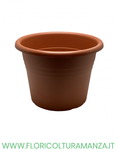 VASO CILINDRICO CM 35 CON SOTTOVASO