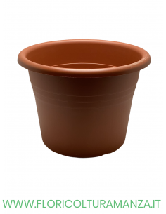 VASO CILINDRICO CM 40 CON SOTTOVASO