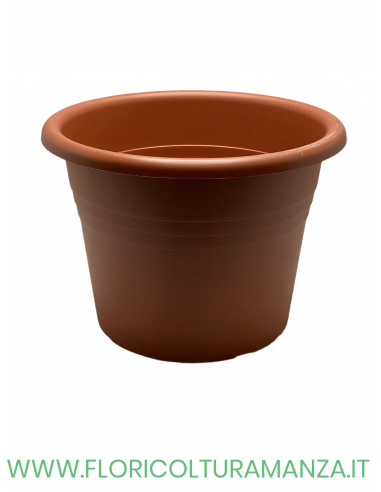 VASO CILINDRICO CM 40 CON SOTTOVASO