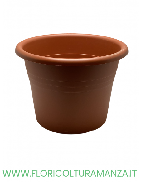 VASO CILINDRICO CM 40 CON SOTTOVASO