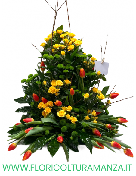 CESTO FUNEBRE F12