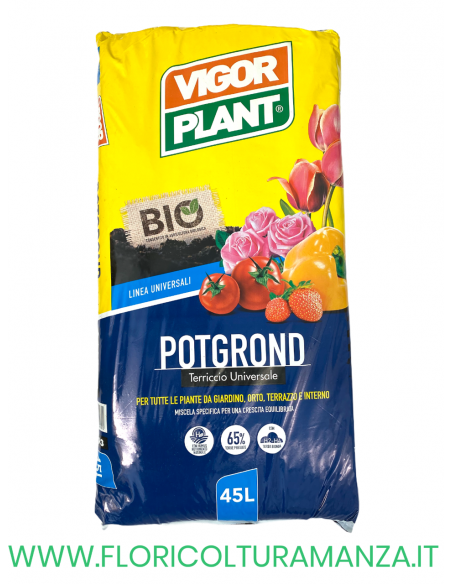 TERRICCIO UNIVERSALE POTGROUND 45 LT VIGORPLANT