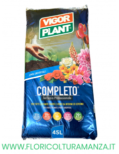TERRICCIO PROFESSIONALE COMPLETO 45 LT VIGORPLANT