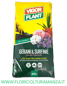 TERRICCIO GERANI & SURFINIE 45LT VIGORPLANT