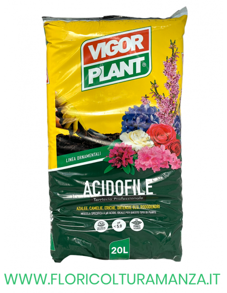TERRICCIO PER ACIDOFILE 20 LT VIGORPLANT