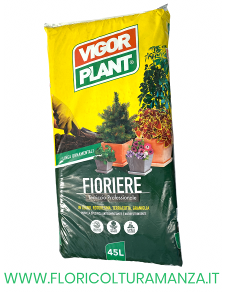 TERRICCIO PER FIORIERE 45 LT VIGORPLANT
