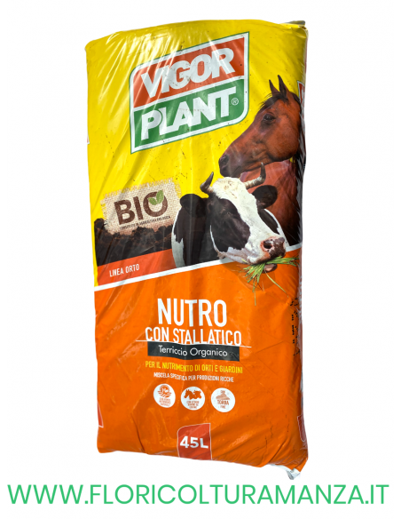 TERRICCIO ORGANICO STALLATICO 45 LT VIGORPLANT
