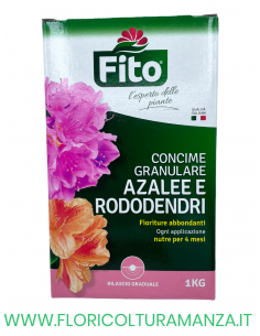 CONCIME GRANULARE AZALEE E RODODENDRI 1 KG FITO