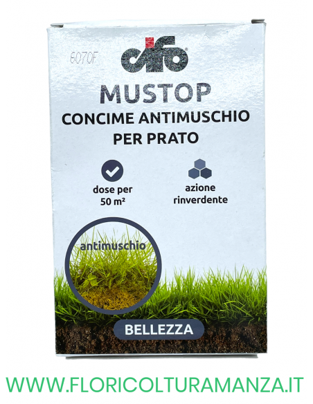 CONCIME ANTIMUSCHIO PER PRATO MUSTOP CIFO