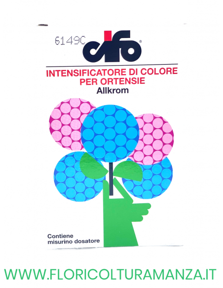INTENSIFICATORE DI COLORE PER ORTENSIE ALLKROM CIFO