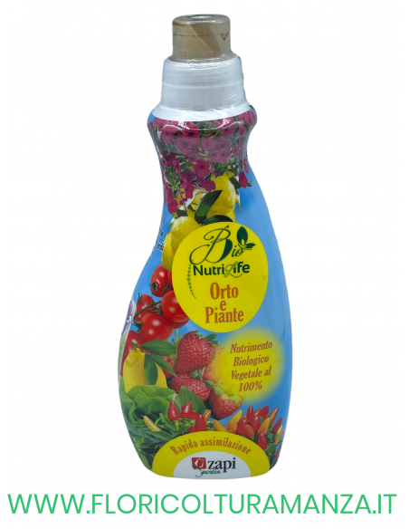 NUTRILIFE BIO ORTO E PIANTE LIQUIDO ZAPI