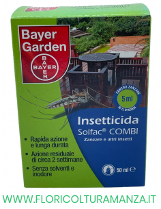INSETTICIDA ZANZARE E INSETTI VOLANTI SOLFAC COMBI BAYER