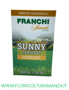 SEMENTE PRATO SUNNY SOLEGGIATO 500GR FRANCHI