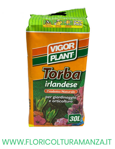 TORBA IRLANDESE 30LT  VIGOR PLANT