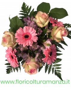 BOUQUET IN ROSA B37