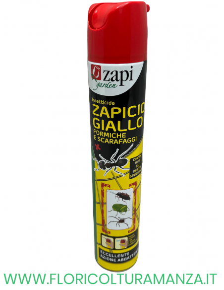 ZAPICID GIALLO SPRAY CONTRO FORMICHE E SCARAFAGGI