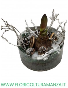 VASO VETRO AMARYLLO A1