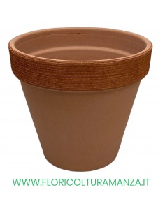 vaso graffiato cm 17