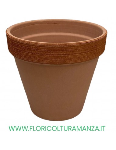 vaso graffiato cm 17