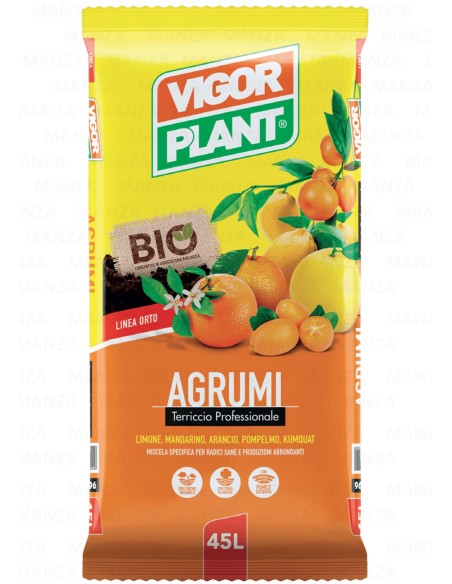 TERRICCIO PER AGRUMI 45 LT VIGORPLANT